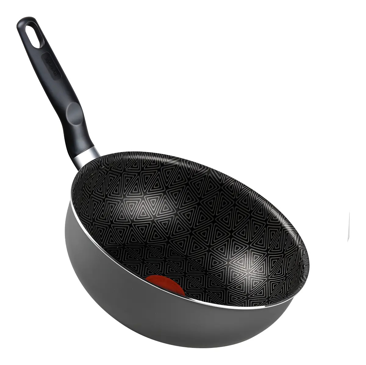 Imagem 1 de 10 de Frigideira Wok Rochedo Robusta Grafite 25cm