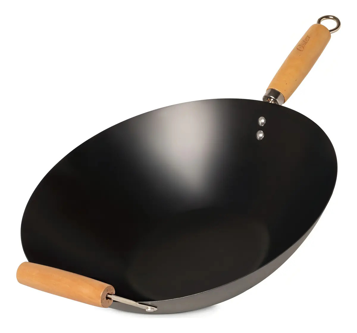 Imagem 1 de 12 de Frigideira Wok Oriental Oster Em Aço Carbono 34cm Antiaderente Indução - 145741.01 Brayden