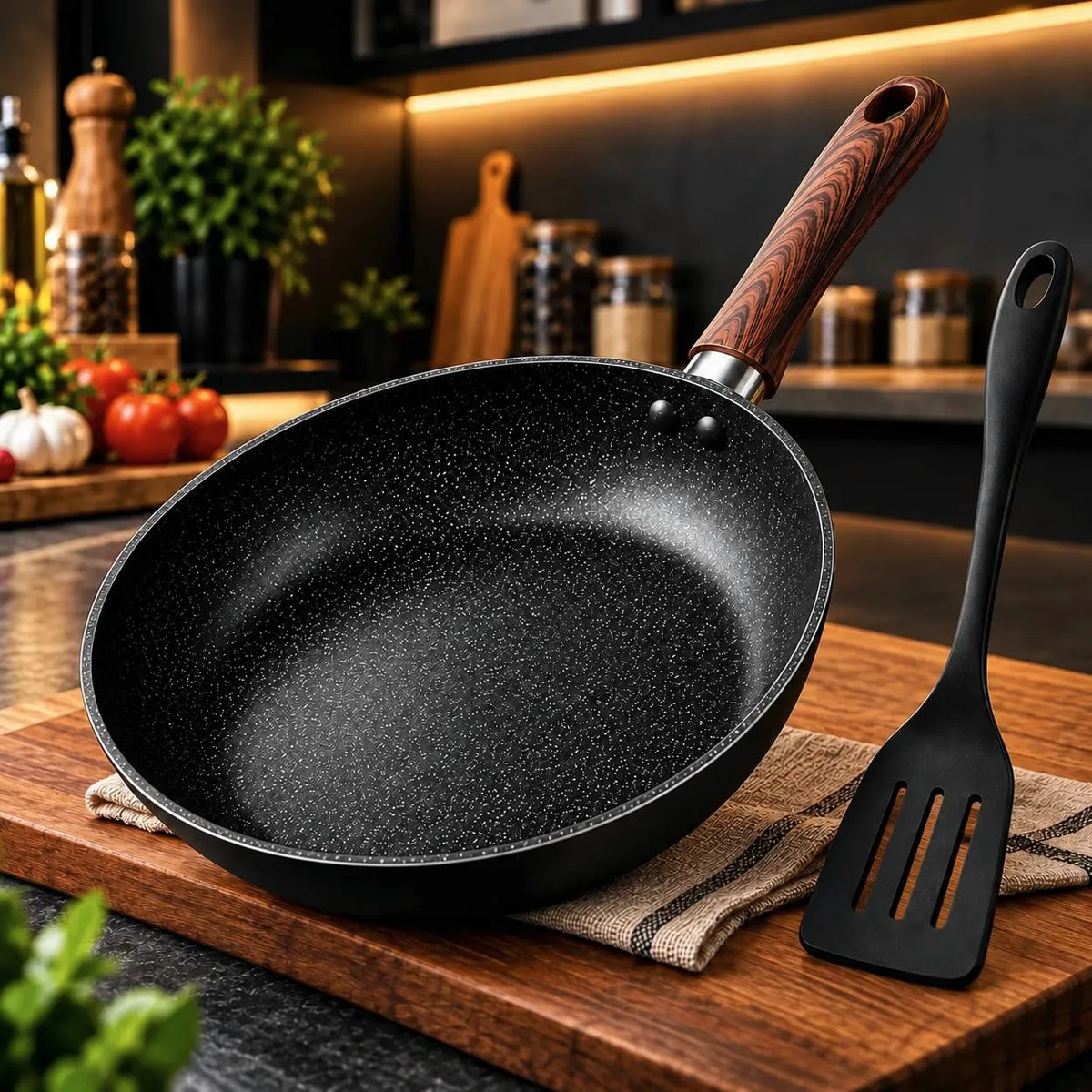 Imagem 1 de 8 de Frigideira Cerâmica Antiaderente Indução Gás Compacta 24 Cm